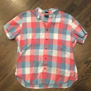 J. Crew slim men’s short sleeve button down